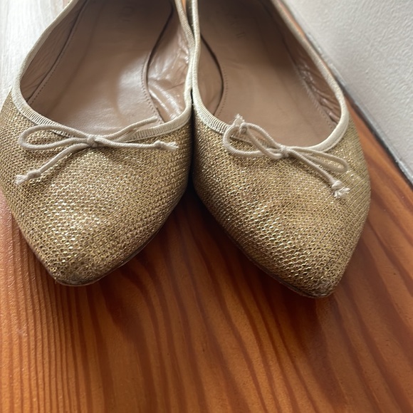 Shimmery jcrew flats size 7.5 - Picture 4 of 5